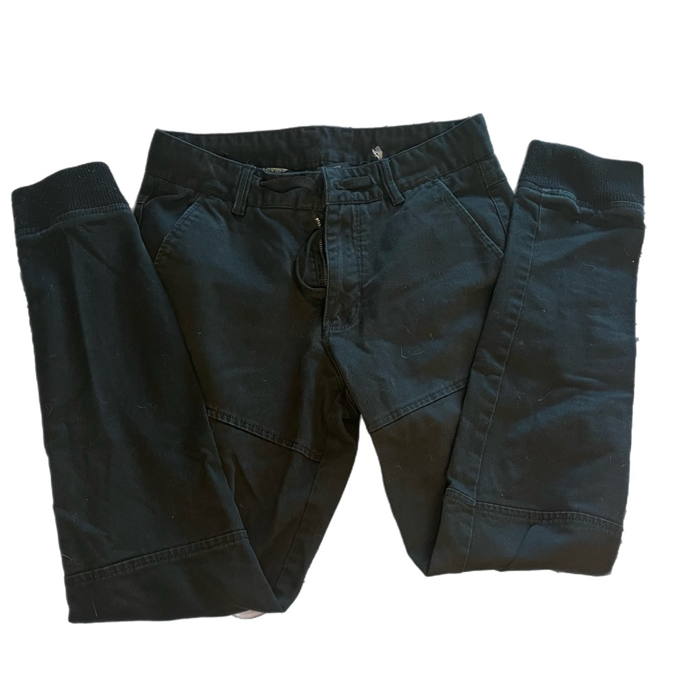 Custom Tailors Black Drawstring Jogger